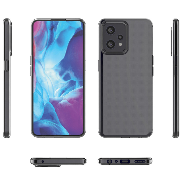 Alogy Etui na telefon silikonowe obudowa case do Realme 9 Pro przezroczyste