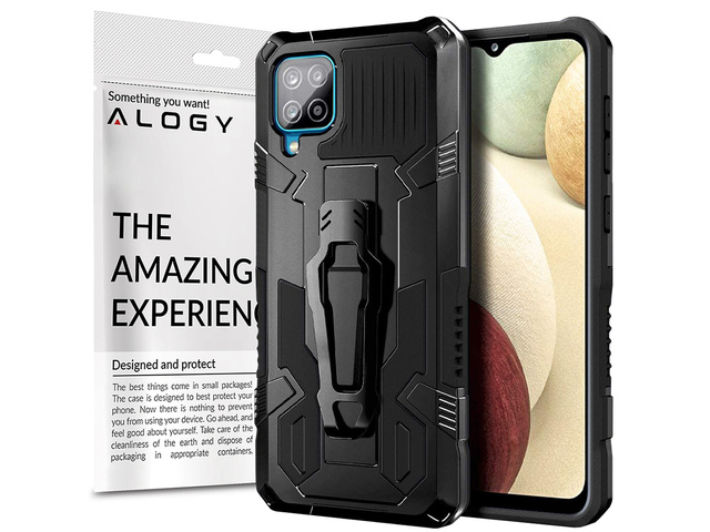 Alogy Etui na telefon pancerne z podstawką do Samsung Galaxy A42 5G