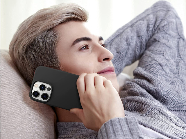 Alogy Etui na telefon ochronne Thin Soft Case do iPhone 13 Pro czarne