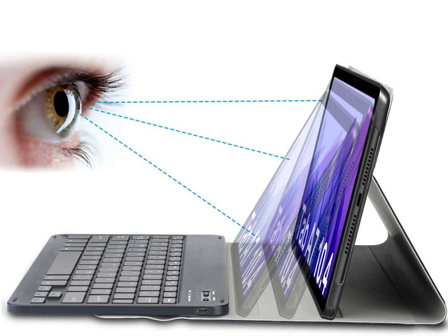 Alogy Etui na tablet klawiatura bluetooth do Galaxy Tab A7 10.4 2020/ 2022 T500/T505