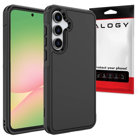 Etui do Samsung Galaxy A56 / A36 5G 2025 Pancerna Obudowa Ochronna na Telefon Wzmocniona Alogy HeavyDuty™️ Case Czarne