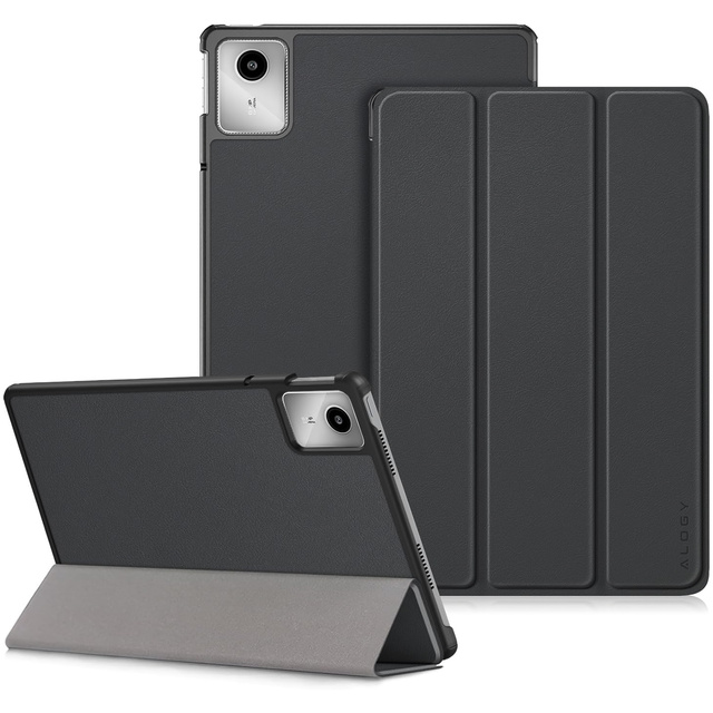 Etui do Lenovo Tab K11 / K11E 11”/ M11 10.95" TB330FU / TB330XU / TB331FC Book Case Cover z klapką obudowa futerał pokrowiec Alogy Szare + Rysik