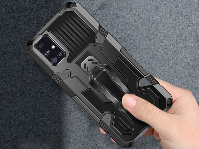 Alogy Etui ochronne pancerne z podstawką do Samsung Galaxy M51
