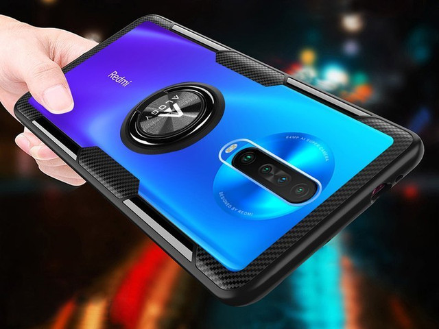 Etui na telefon Alogy Armor Ring Holder do Xiaomi Redmi K30/ Poco X2 czarne