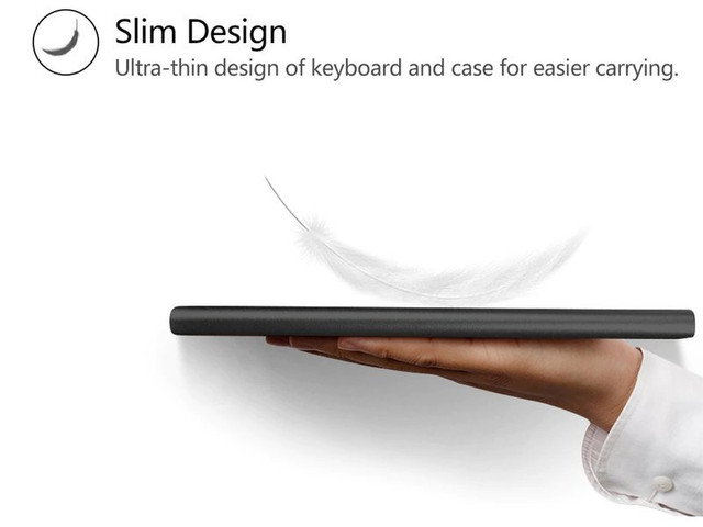 Klawiatura Bluetooth bezprzewodowa etui Alogy na tablet Galaxy Tab S6 10.5