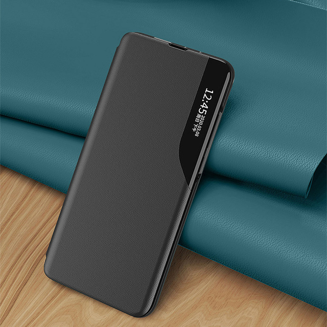 Alogy Etui na telefon Smart View Cover z klapką skórzane do Xiaomi Redmi Note 11/11s