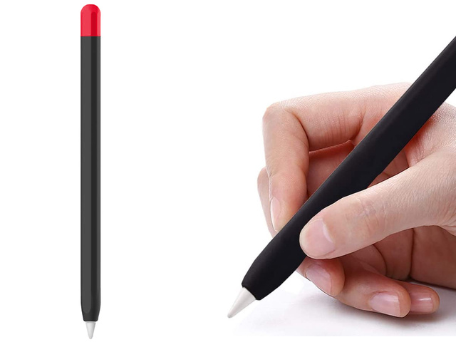Alogy Etui ochronne na rysik pokrowiec obudowa na Apple Pencil 2 Czarne 