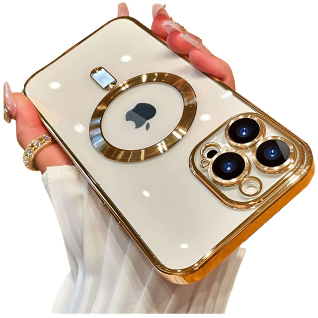 Alogy Etui do Apple iPhone 14 Pro Ring Case obudowa na telefon do MagSafe Złote