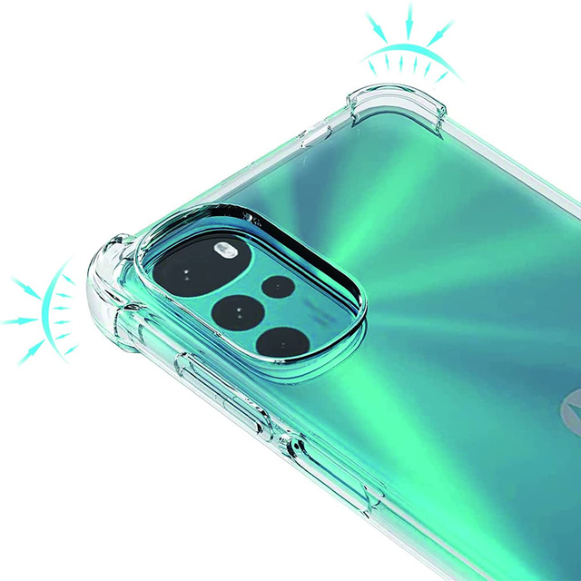 Alogy Etui na telefon pancerne ShockProof do Motorola Moto G22 Przezroczyste
