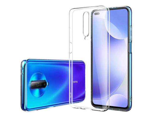 Etui na telefon silikonowe do Xiaomi Redmi K30/ Poco X2 silikonowe przezroczyste