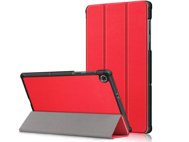 Alogy Etui do tabletu Smart Book do Lenovo M10 Gen 2 TB-X306 Czerwone