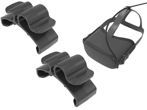 Alogy Zaciski do kabli x2 przenośny klips organizer do Oculus Quest