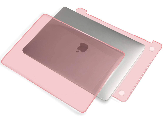 Etui na laptopa Alogy Hard Case mat do Apple MacBook Pro 13 M1 2021 Różowy