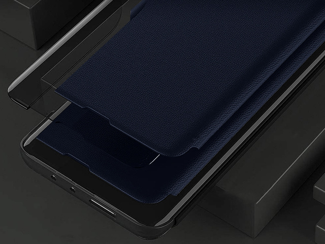 Alogy Etui na telefon portfel Smart View Cover do Galaxy A52 5G/ A52s Granatowe