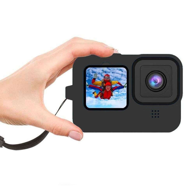 Alogy Etui ochronne silikonowe obudowa TPU do GoPro Hero 11/10/9 silikon case czarne