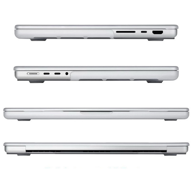 Alogy Etui na laptopa Hard Case do Apple Macbook Pro 16 2021 A2485 Matowy Biały