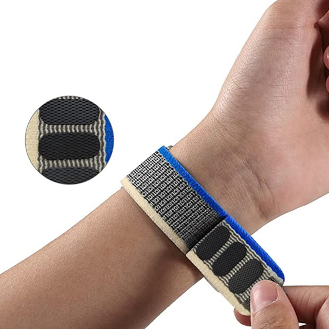 Alogy Pasek nylonowy Sport Strap na rzep do Apple Watch 1/2/3/4/5/6/7/8/SE (38/40/41mm) Niebiesko-szary