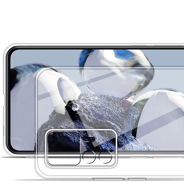 Alogy Etui Silikonowe ochronne TPU obudowa do Xiaomi 12T / 12T Pro Przezroczyste