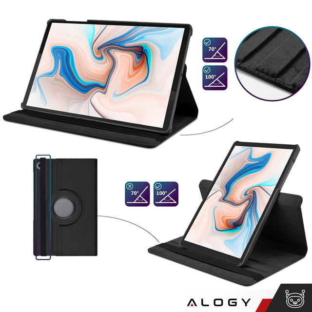 Alogy Etui na tablet 360 Case for Lenovo Tab M10 Plus 3gen 10.6” 2022 TB128XU TB125FU czarne