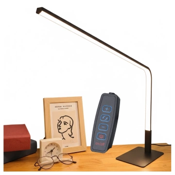 Lampka biurkowa nocna LED długie oświetlenie – trzy tryby barwy, regulacja jasności, lampa na biurko, do czytania i pracy domowej – Alogy StudyBeam™