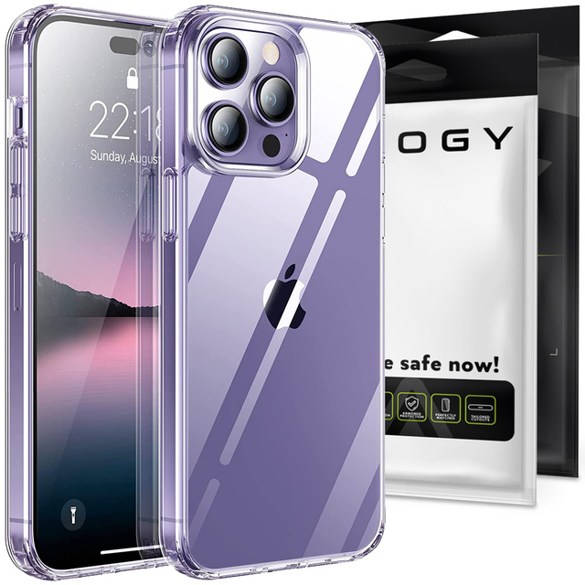 Alogy Etui na telefon Hybrid Case do Apple iPhone 14 Pro Przezroczyste
