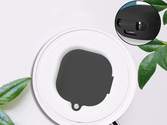 Alogy Etui silikonowe Slim Case do Samsung Galaxy Buds Live/ Buds Pro Szare