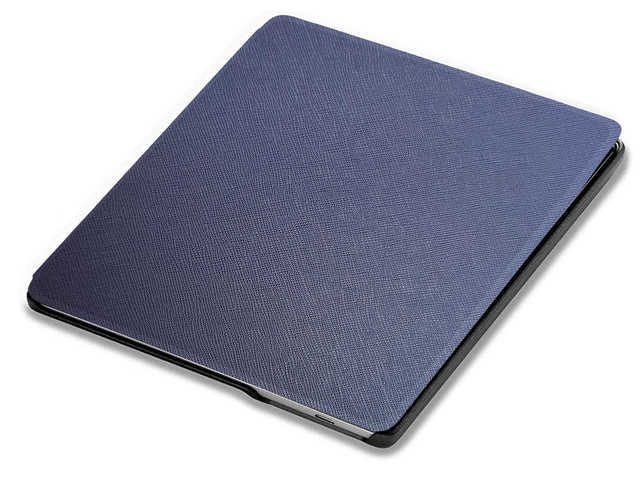 Alogy Etui na czytnik Slim Leather do Kindle Oasis 2/3 granatowe