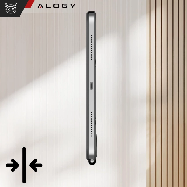 Etui magnetyczne 360 do Apple iPad 10.9" gen 10 Alogy Magnetic 360 Case obudowa ochronna na tablet Czarne
