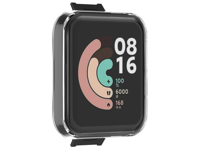 Alogy Silikonowe etui do smartwatcha do Xiaomi Mi Watch Lite/ Redmi Watch Przezroczyste