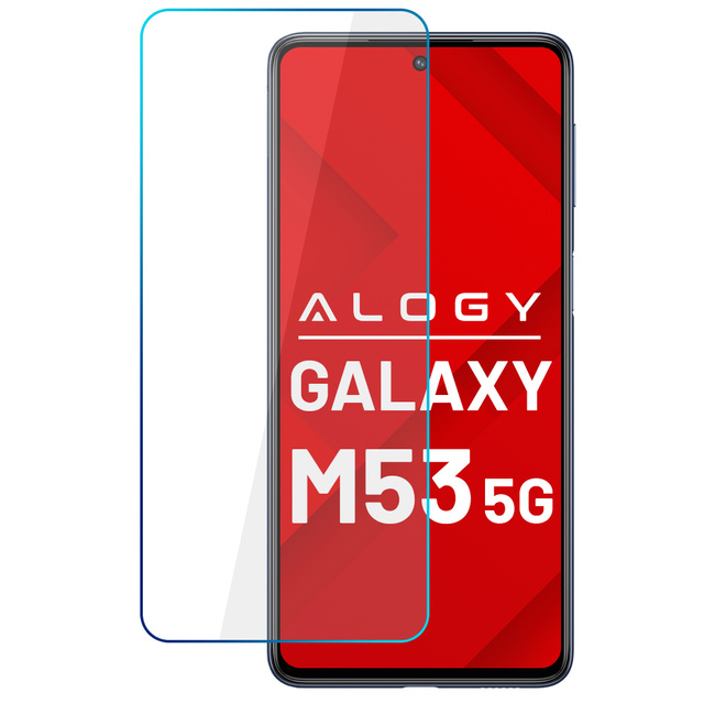 Alogy Szkło hartowane do telefonu na ekran do Samsung Galaxy M53 5G