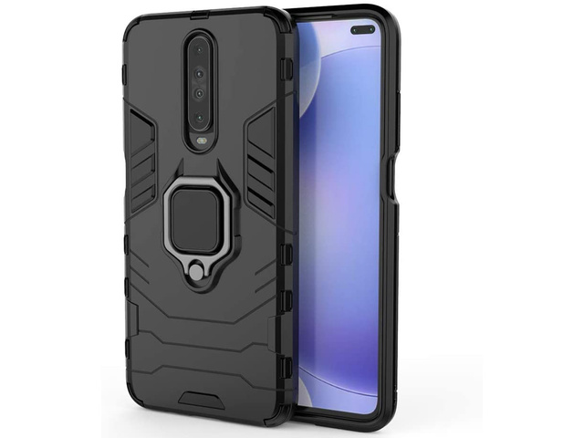 Alogy Etui na telefon Stand Ring Armor do Xiaomi Poco X2 czarne
