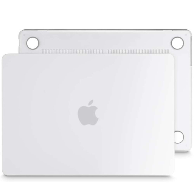 Alogy Etui Hard Case do Apple Macbook Air 13 2022 M2 Matowy Biały