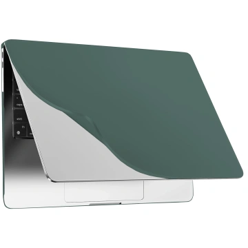Etui do Apple MacBook Air 13 / 13.3" 2018–2021 (M1 A2337/A2179/A1932) – elastyczna, matowa obudowa ochronna, lekka i odporna – Alogy AirGuard™ Zielony