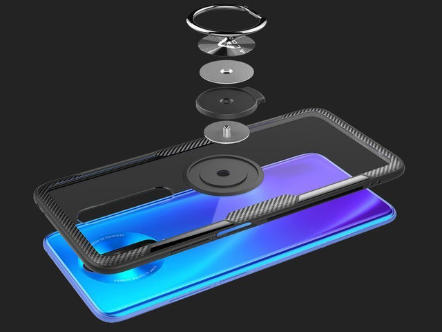 Etui na telefon Alogy Armor Ring Holder do Xiaomi Redmi K30/ Poco X2 czarne