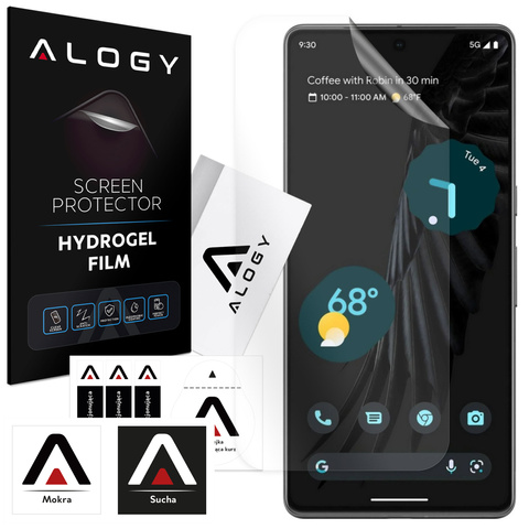 Folia Hydrożelowa do Google Pixel 7 5G ochronna na telefon na ekran Alogy Hydrogel Film
