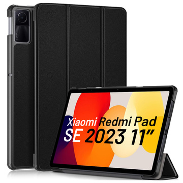 Etui na tablet do Xiaomi Redmi Pad SE 2023 11" obudowa ochronna z klapką Case Alogy Book Cover Czarne