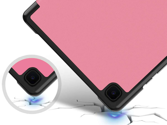 Alogy Etui do tabletu Smart Book do Galaxy Tab S6 Lite 10.4 2020/ 2022 P610/ P615 Różowe