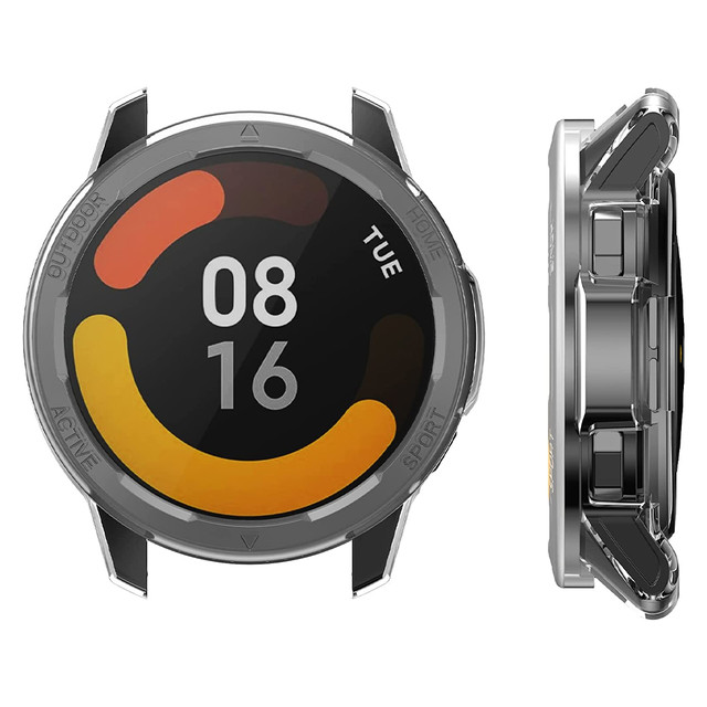Alogy Etui silikonowe Case do Xiaomi Mi Watch S1 Active Global Przezroczyste