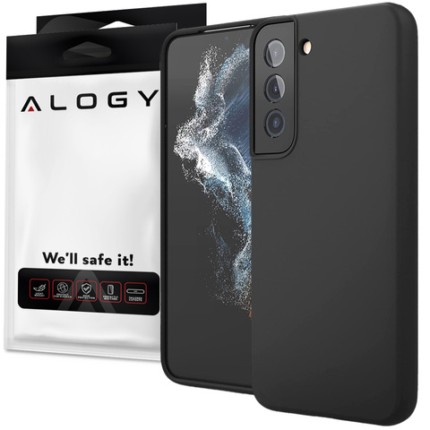 Alogy Thin Soft Case Etui ochronne do telefonu do Samsung Galaxy S22 Czarne