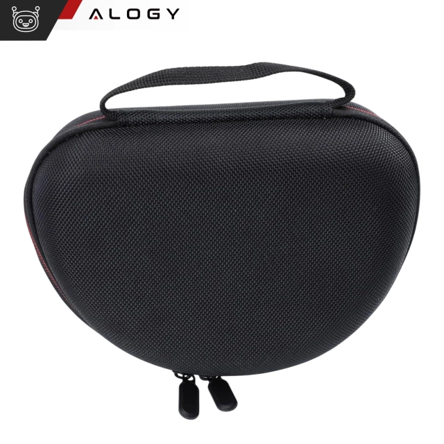 Etui ochronne na słuchawki do JBL Tune 600/510/500/460/450 Alogy Hard Case obudowa ochronna na zamek Czarne