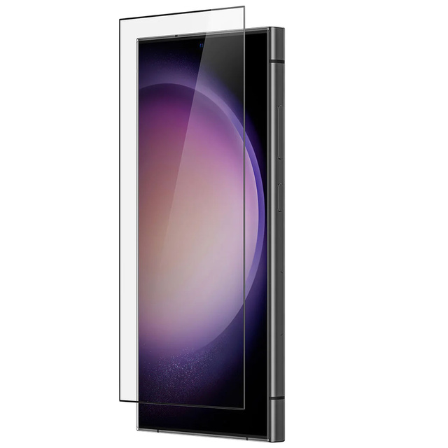 Alogy Glass z lampą UV Glue 2x Szkło hartowane do Samsung Galaxy S24 Ultra na ekran [2szt]