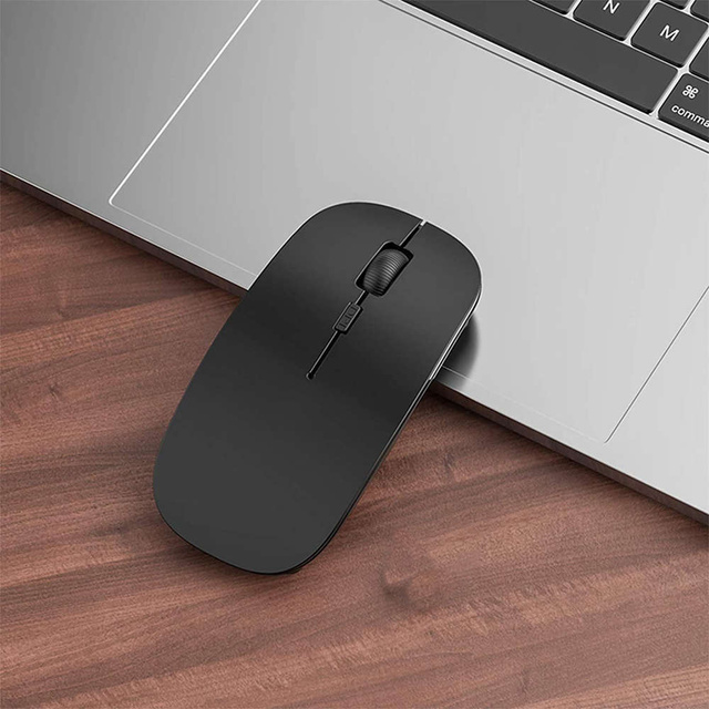Myszka bezprzewodowa Alogy Mouse do laptopa tabletu Czarna