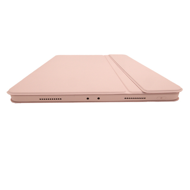Alogy Etui na tablet magnetyczne klawiatura Bluetooth do Apple iPad Pro 12.9 2021 Różowe