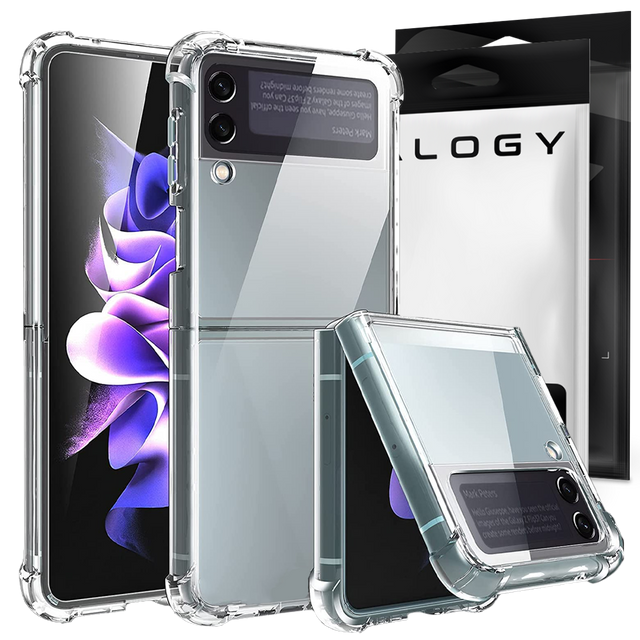 Alogy Etui na telefon pancerne ShockProof Case do Samsung Galaxy Z Flip 3 5G Clear