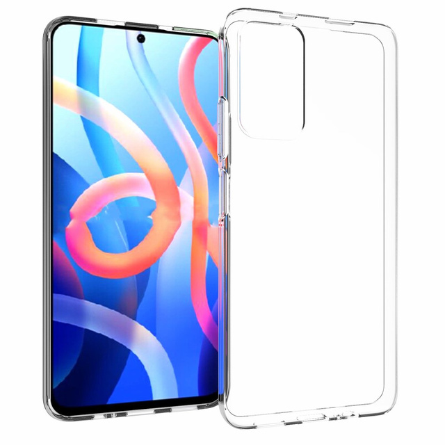 Alogy Etui na telefon silikonowe do Xiaomi POCO M4 Pro przezroczyste