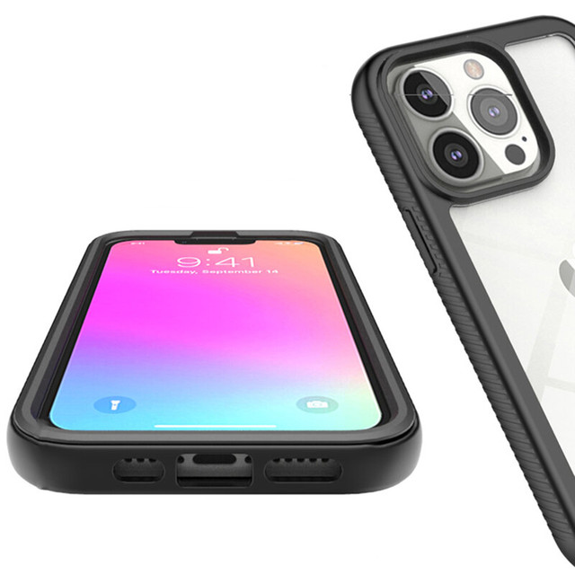 Alogy Etui pancerne Defense Pro + Screen Protector do Apple iPhone 14 Pro Max Black