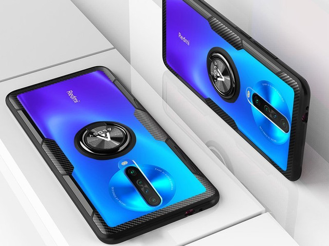 Etui na telefon Alogy Armor Ring Holder do Xiaomi Redmi K30/ Poco X2 czarne
