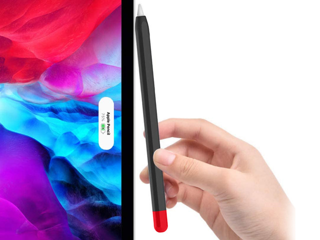 Alogy Etui ochronne na rysik pokrowiec obudowa na Apple Pencil 2 Czarne 