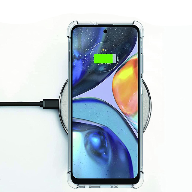 Alogy Etui na telefon pancerne ShockProof do Motorola Moto G22 Przezroczyste