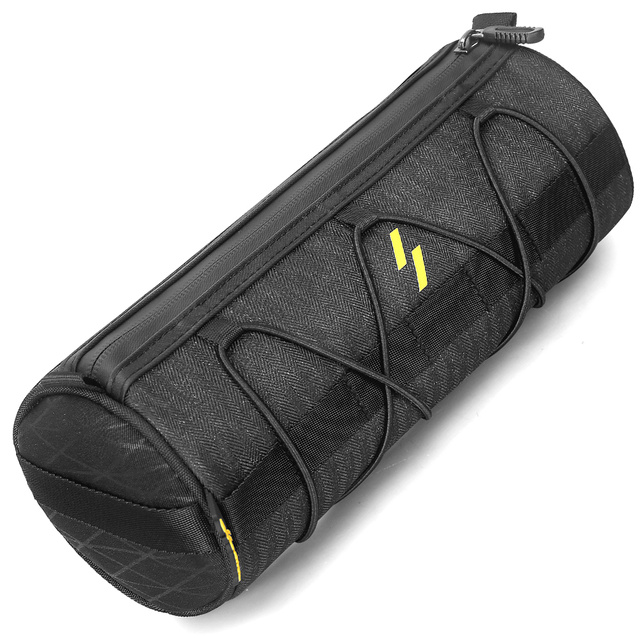 Alogy Sakwa torba rowerowa Bike Bag Wheel Bar Wodoodporna etui na rower 2.5L Czarna